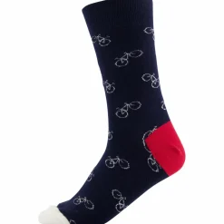 Outlet - Socks Sigtuna Bike Pattern - Multifunktionssocken Socken|Socken