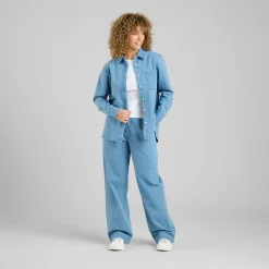 DEDICATED - Women's Shirt Hult Denim - Hemd