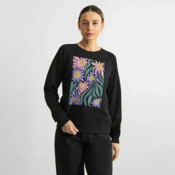 DEDICATED - Women's Sweatshirt Ystad Daisy Block - Pullover
