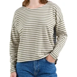 - Women's Top Humledal Stripes - Longsleeve>DEDICATED Best