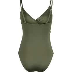 DEDICATED - Women's Wrap Swimsuit Klinte - Badeanzug^ Bademode|Alltagsbekleidung