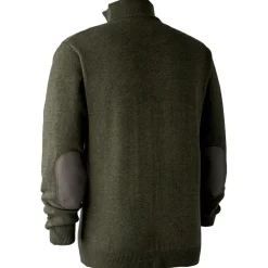 Deerhunter - Sheffield Knit with Zip Neck - Wollpullover