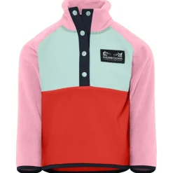 Didriksons - Kid's Monte Half Buttoned 5 - Fleecepullover^Kinder Alltagsbekleidung|Wanderbekleidung