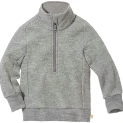 New - Kid's Troyer Half-Zip - Merinopullover Kinder Alltagsbekleidung|Pullover & Hoodies