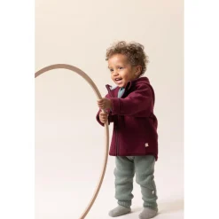 Kinder disana - Kid's Walk-Jacke Zipp - Wolljacke