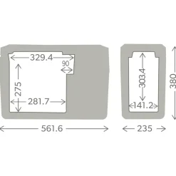 Dometic - CFF 12 - Kühlbox^ Outdoor-Küche