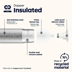 Dopper - Insulated Steel - Isolierflasche^ Outdoor-Küche|Trinkflaschen & Wasserträger