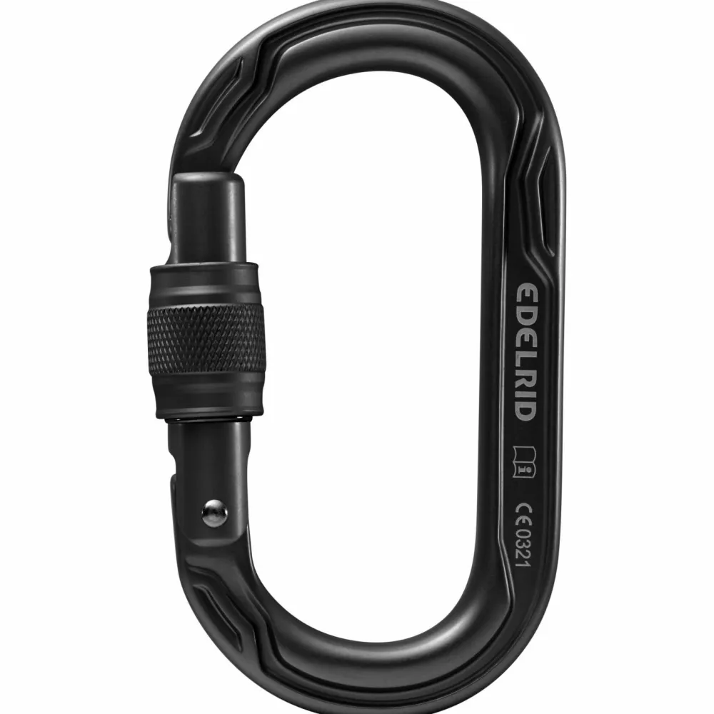 Edelrid - Oval Power 2500 Screw II - Schraubkarabiner^ Karabiner & Express-Sets