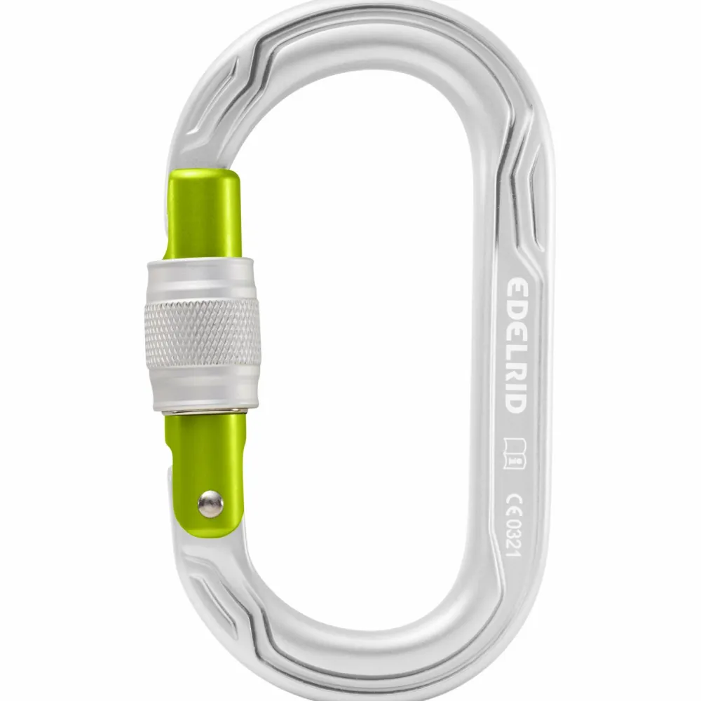 Edelrid - Oval Power 2500 Screw II - Schraubkarabiner^ Karabiner & Express-Sets