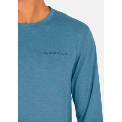 Clearance - Abdon Melange L/S Tee - Funktionsshirt Laufbekleidung|Shirts, Hemden & Longsleeves