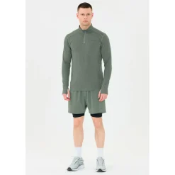 ENDURANCE - Tune V2 Melange Midlayer - Laufshirt