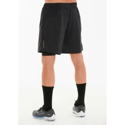 ENDURANCE - Vanclause Melange 2-In-1 Shorts - Laufshorts^ Laufbekleidung|Hosen