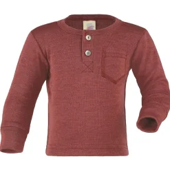 Engel - Baby Shirt mit Knopfleiste - Merinoshirt^Kinder Alltagsbekleidung|Shirts, Hemden & Longsleeves