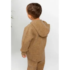 Sale - Baby-Jacke mit Kapuze und Reißverschluß - Wolljacke Kinder Alltagsbekleidung|Jacken