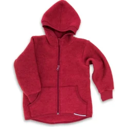 - Kinder Kapuzenjacke Wollfleece - Wolljacke><noscript><img width=