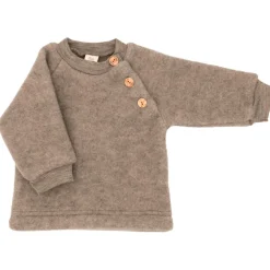 Engel - Kinder Raglanpullover mit Holzknöpfen - Wollpullover^Kinder Alltagsbekleidung|Pullover & Hoodies