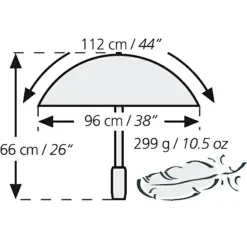 EuroSchirm - Birdiepal Octagon - Regenschirm^ Trekkingausrüstung