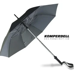 Online - Komperdell-Trekkingstock + Schirm Trekkingausrüstung|Trekkingstöcke