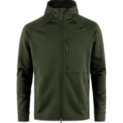 Fju00e4llru00e4ven Fjällräven - Abisko Grid Fleece Hoodie - Fleecejacke