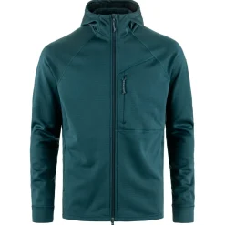 Fju00e4llru00e4ven Fjällräven - Abisko Grid Fleece Hoodie - Fleecejacke
