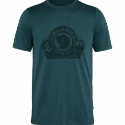 Fju00e4llru00e4ven Fjällräven - Abisko Wool Classic S/S - Merinoshirt^ Trekkingbekleidung|T-Shirts
