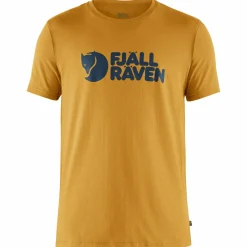 New Fjällräven - Fjällräven Logo - T-Shirt Wanderbekleidung|T-Shirts