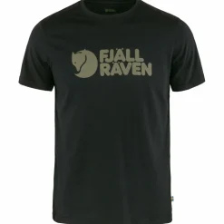 New Fjällräven - Fjällräven Logo - T-Shirt Wanderbekleidung|T-Shirts