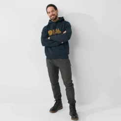 Fju00e4llru00e4ven Fjällräven - Fjällräven Logo Hoodie - Hoodie^ Alltagsbekleidung|Pullover & Hoodies
