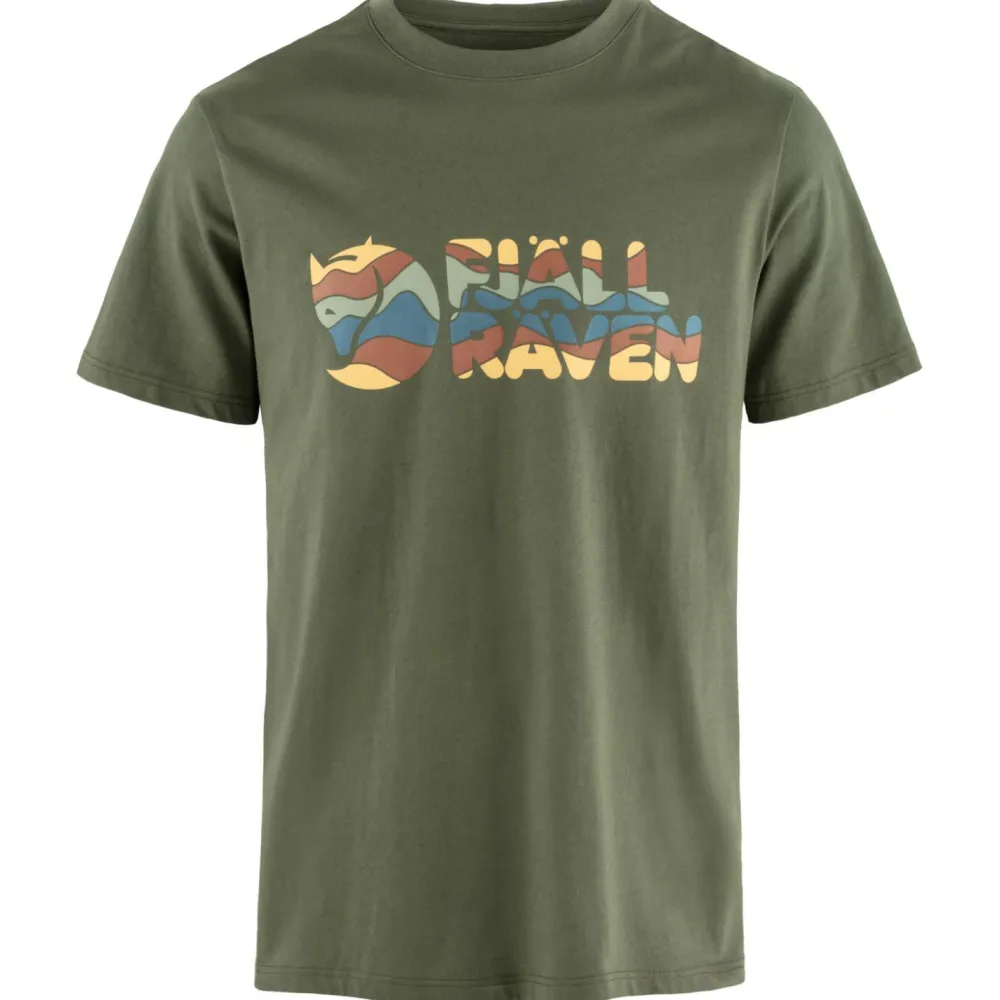 Fju00e4llru00e4ven Fjällräven - Multicolor Logo T-Shirt - T-Shirt