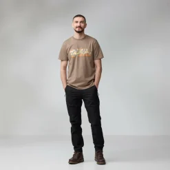 Fju00e4llru00e4ven Fjällräven - Multicolor Logo T-Shirt - T-Shirt