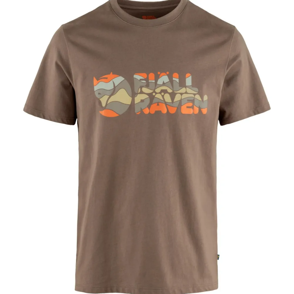 Fju00e4llru00e4ven Fjällräven - Multicolor Logo T-Shirt - T-Shirt