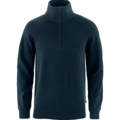 Fju00e4llru00e4ven Fjällräven - Övik Lite Half Zip - Wollpullover