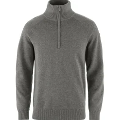 Fju00e4llru00e4ven Fjällräven - Övik Lite Half Zip - Wollpullover
