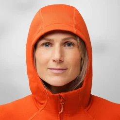 Fjällräven - Women's Abisko Grid Fleece Hoodie - Fleecejacke><noscript><img width=