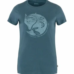 Discount Fjällräven - Women's Arctic Fox Print - T-Shirt Wanderbekleidung|T-Shirts