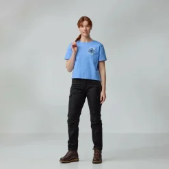 Fjällräven - Women's Fjällblomster Logo T-Shirt - T-Shirt T-Shirts|Shirts, Hemden & Longsleeves