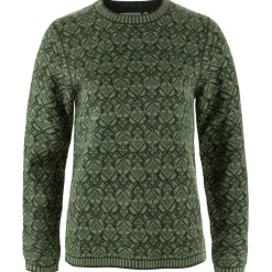 Fjällräven - Women's Snow Round Neck Sweater - Wollpullover Pullover & Hoodies|Alltagsbekleidung