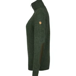 Best Fjällräven - Women's Övik Half Zip Knit - Wollpullover Alltagsbekleidung|Pullover & Hoodies