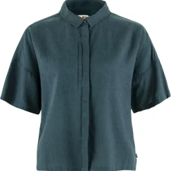 Fju00e4llru00e4ven Fjällräven - Women's Övik Hemp Camp Shirt S/S - Hemd