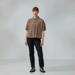 Fju00e4llru00e4ven Fjällräven - Women's Övik Hemp Camp Shirt S/S - Hemd