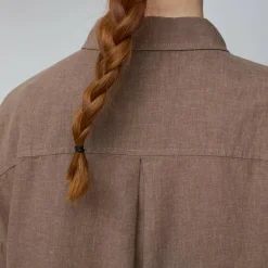Fju00e4llru00e4ven Fjällräven - Women's Övik Hemp Camp Shirt S/S - Hemd