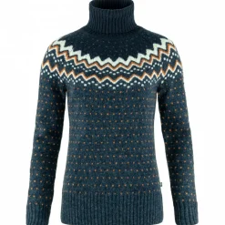 Fju00e4llru00e4ven Fjällräven - Women's Övik Knit Roller Neck - Wollpullover
