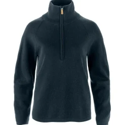 Fju00e4llru00e4ven Fjällräven - Women's Övik Lite Half Zip - Wollpullover