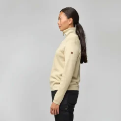 Fju00e4llru00e4ven Fjällräven - Women's Övik Lite Half Zip - Wollpullover