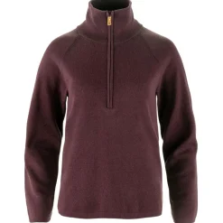 Fju00e4llru00e4ven Fjällräven - Women's Övik Lite Half Zip - Wollpullover