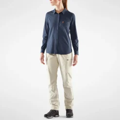 Outlet Fjällräven - Women's Övik Lite Shirt L/S - Bluse Alltagsbekleidung|Shirts, Hemden & Longsleeves
