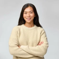 Fjällräven - Women's Övik Waffle Knit - Wollpullover><noscript><img width=