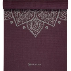 GAIAM - Sundial Flower Yoga Mat 5 mm Classic Printed - Yogamatte