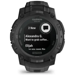 Garmin - Instinct 3 Solar Tactical Edition 45 mm - Multifunktionsuhr^ Pulsuhren|Laufausrüstung