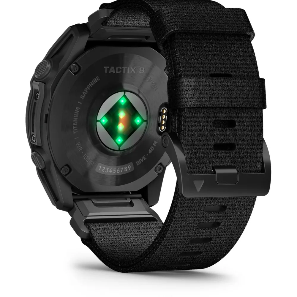 Garmin - Tactix 8 - 51 mm Amoled - Multifunktionsuhr